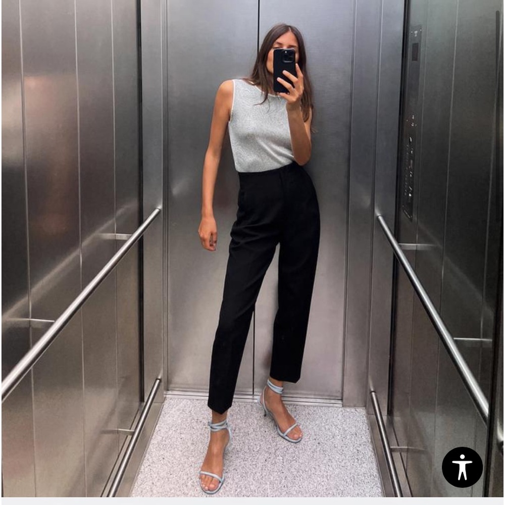 Zara high waisted pants